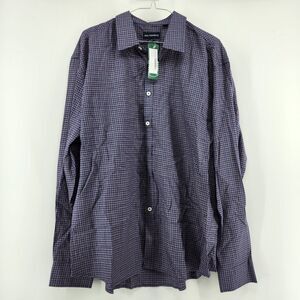 Jack Maverick Men's Navy XL Short Grayson Dress Shirt NWT